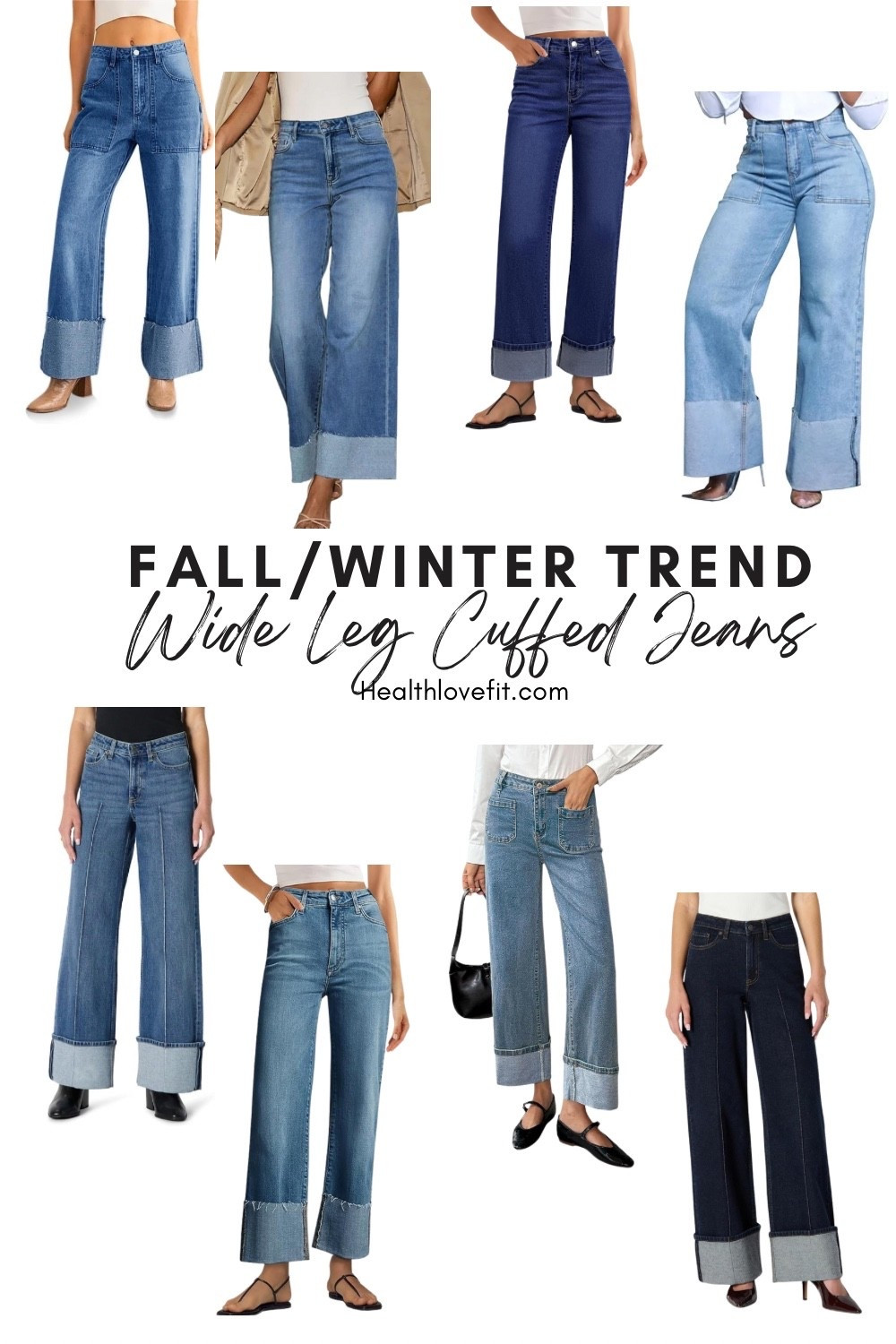 Everyone has been spotted wearing these wide leg cuffed jeans, and it’s the latest trend for fall/winter. Denim all under $60 some even under $30!!

Tags: wide leg cuffed denim jeans, denim jeans, thanksgiving outfit, fall outfit, casual outfit, trendy denim, trending jeans 

#LTKStyleTip #LTKSeasonal #LTKPetite