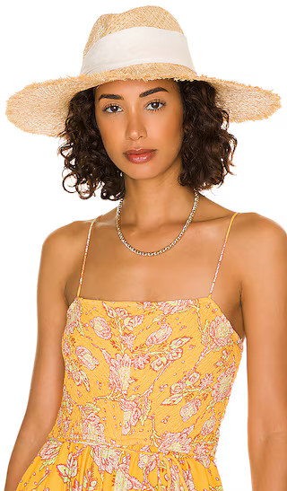 Poppy Sunhat in Natural & Ivory | Revolve Clothing (Global)