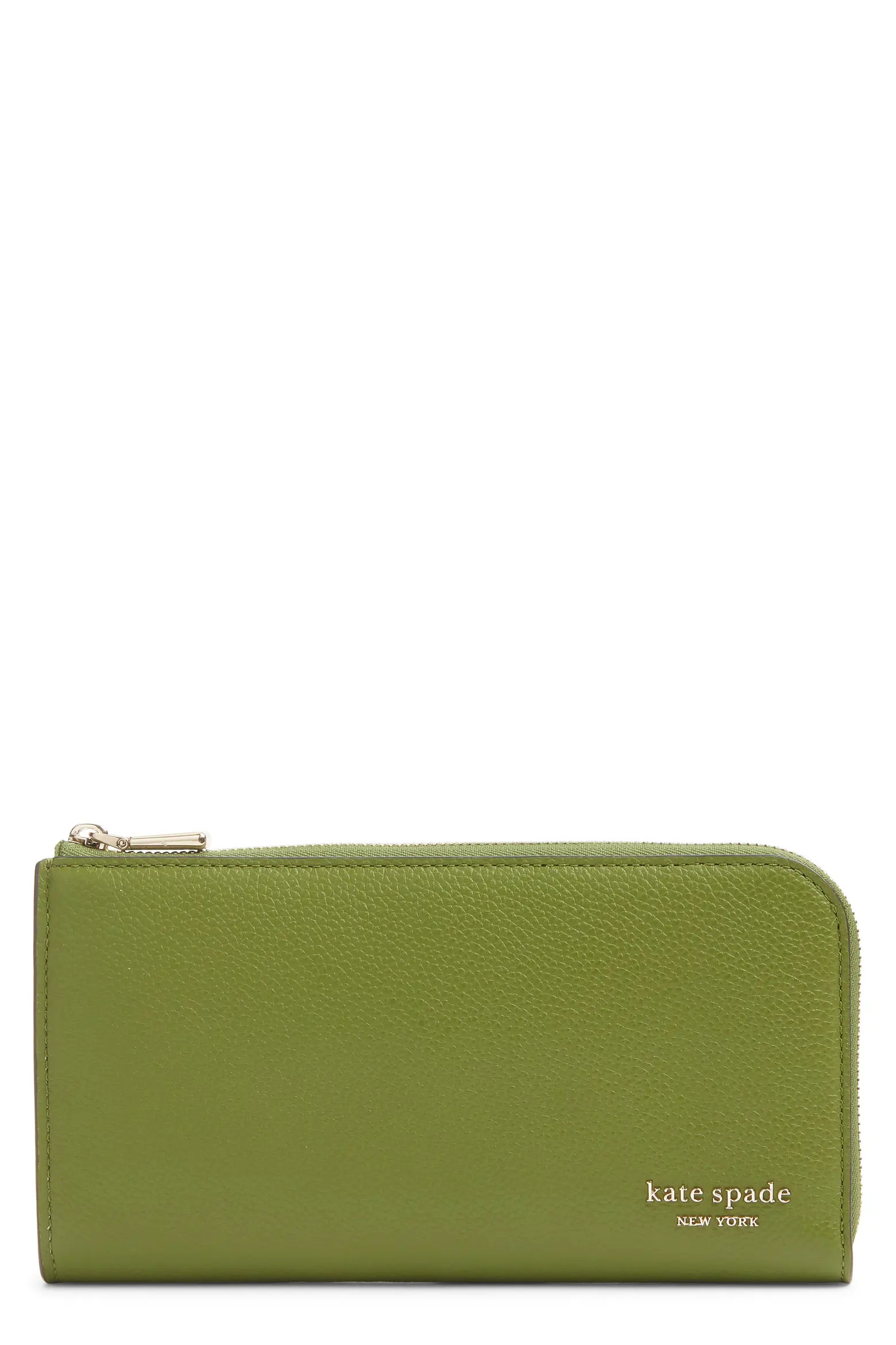 Devin Pebble Leather Zip Wallet (Women) | Nordstrom | Nordstrom