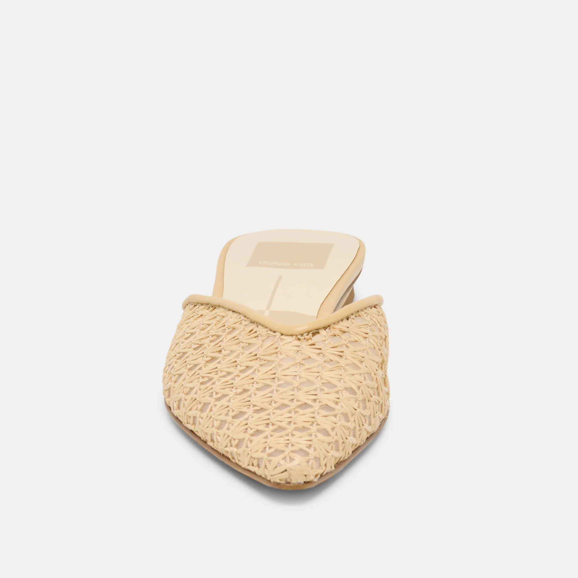 Elm Natural Cross Hatch Raffia Flats | Dolce Vita | DolceVita.com