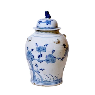 June Blossom Temple Jar | Cailini Coastal