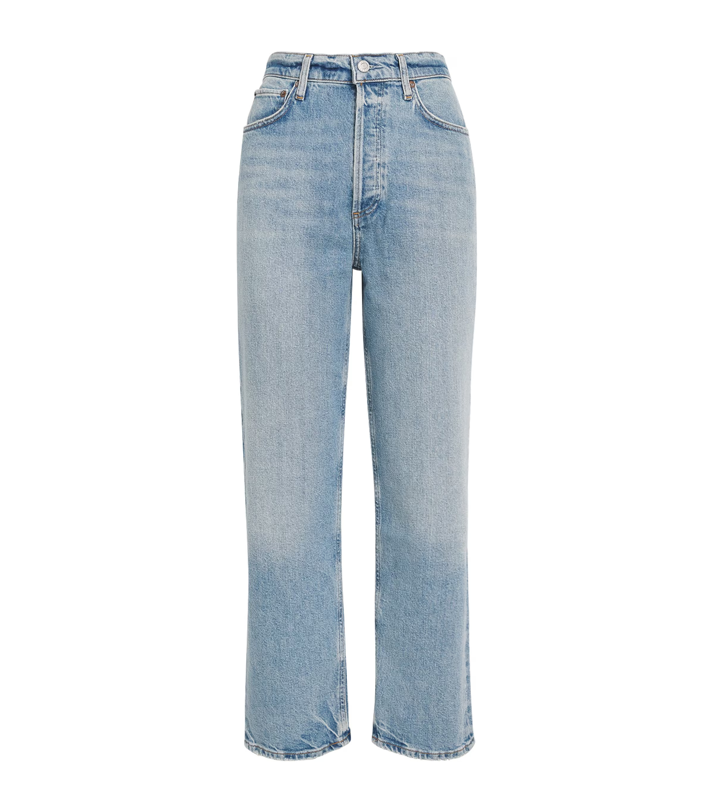 Agolde '90s Pinch Waist Cropped Jeans | Harrods