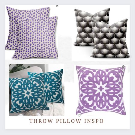 Throw pillow inspo. I’m ready for some bright colors for fall. Home decor. Amazon home. Living room makeover. Colorful home. Bright spaces  

#LTKhome #LTKFind #LTKunder50