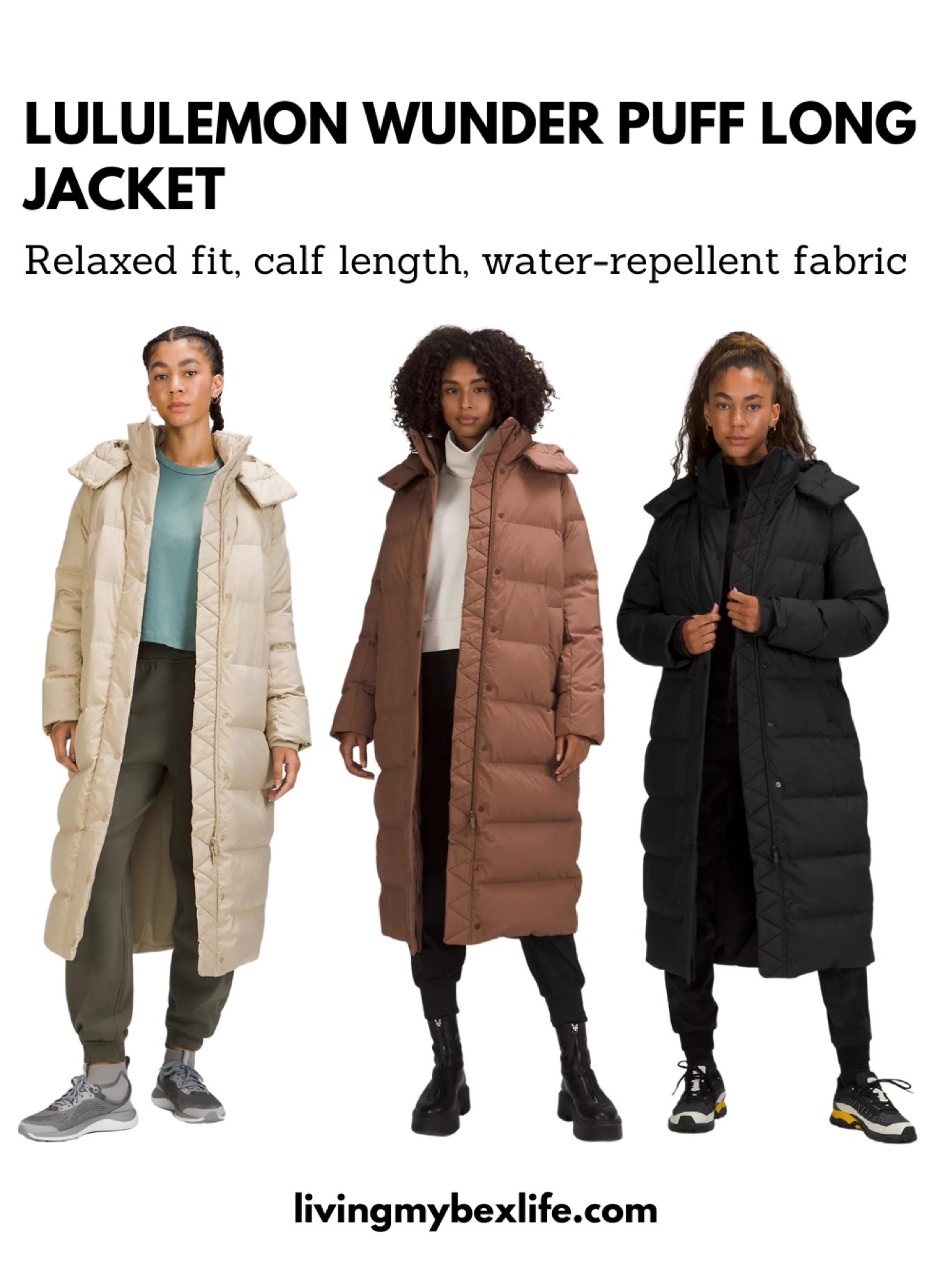 lululemon Wunder Puff Long Jacket 

#LTKfit #LTKcurves #LTKSeasonal