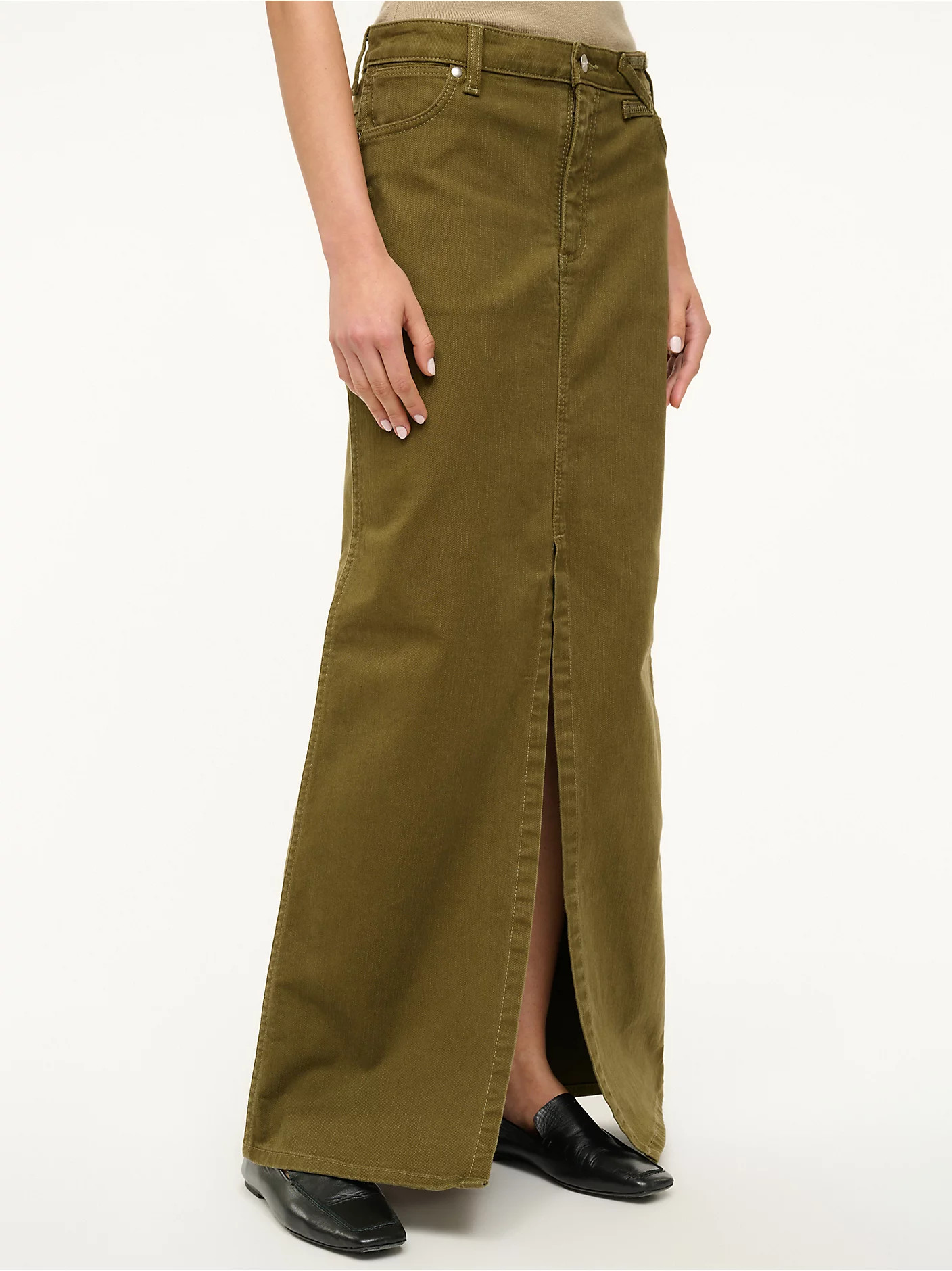 Wrangler + STAUD The Maxi Skirt | Wrangler