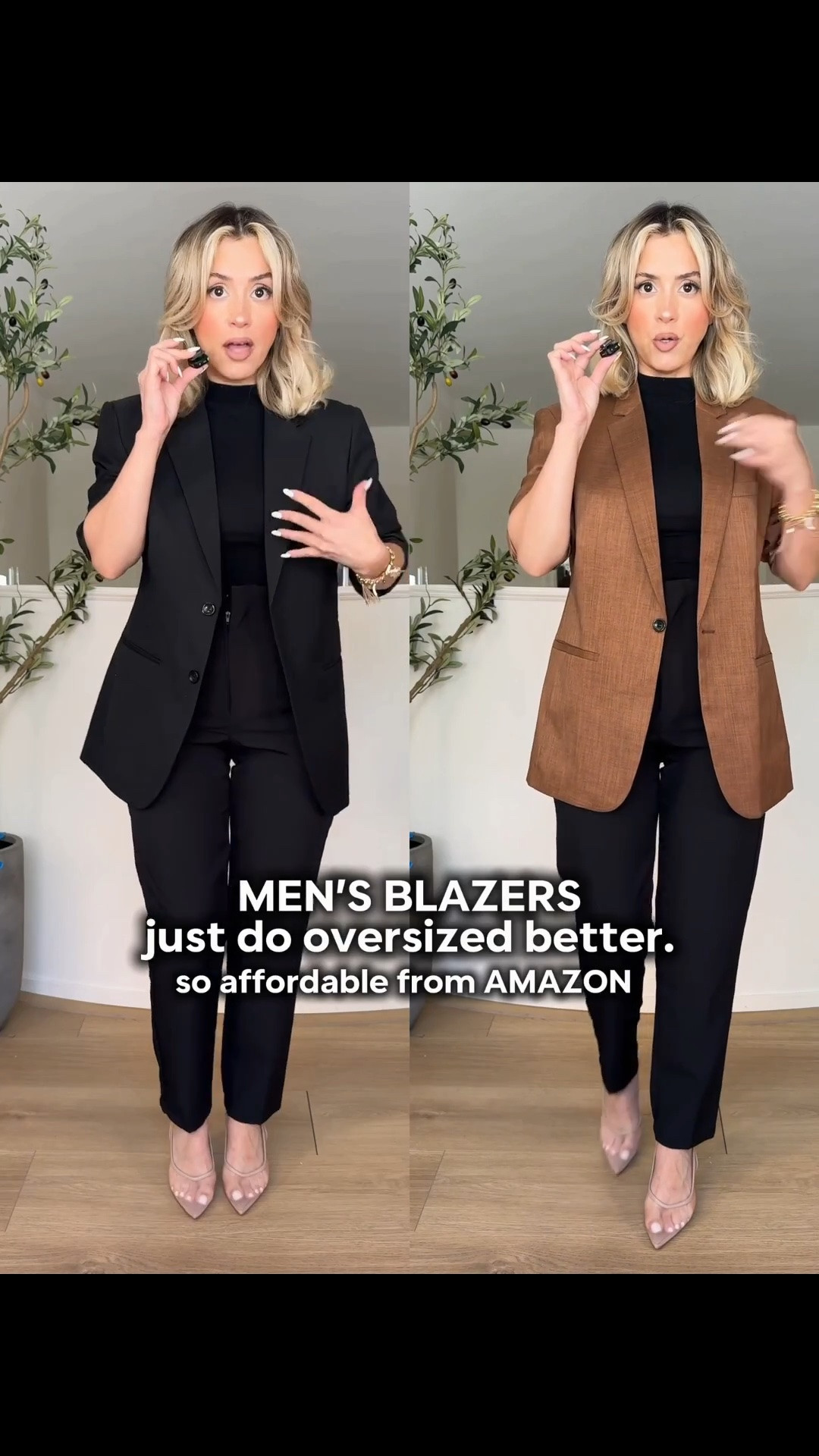 Men’s blazers are just perfectly oversized and perfect for any business casual look 🤩

I wear them in a size small

#LTKgrwm #LTKootd #LTKU