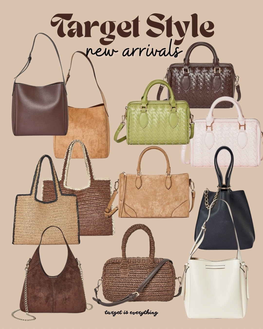 new bag arrivals 

target style, spring fashion, spring haul 

#LTKootd #LTKWorkwear