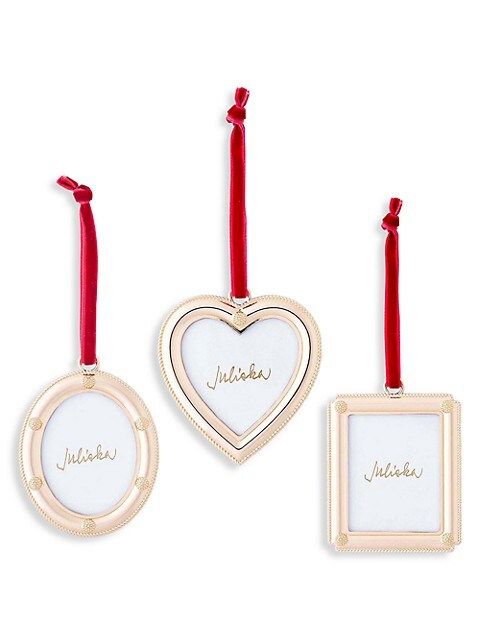 Berry & Thread 3-Piece Gold Ornament Frame Set | Saks Fifth Avenue