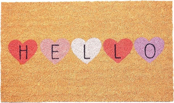 Calloway Mills 107251729 Heart Hello Doormat 17" x 29" | Amazon (US)