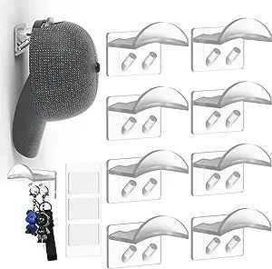 Heynew Adhesive Hat Hooks for Wall - Hat Rack for Baseball Caps，Cowboy Hat Hanger Cap Holder Or... | Amazon (US)