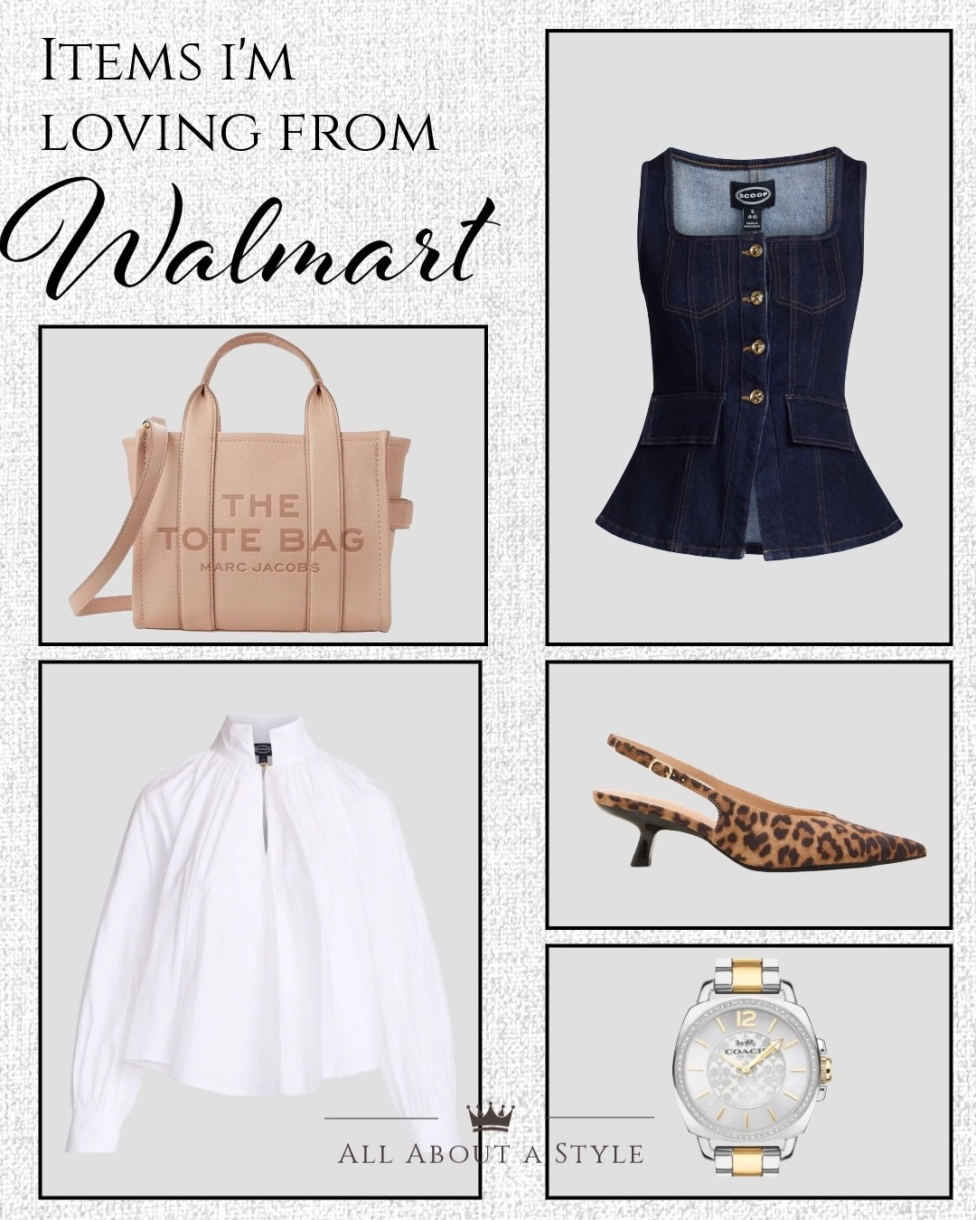 Walmart has been bringing the finds! Loving these classic pieces. 

Follow my shop @allaboutastyle on the @shop.LTK app to shop this post and get my exclusive app-only content!

#liketkit @shop.Itk

#walmart #walnartfashion #StyleFinds #FashionFinds #EverydayStyle #ElevatedStyle #TimelessStyle #ClassicStyle

#LTKgrwm #LTKSeasonal
