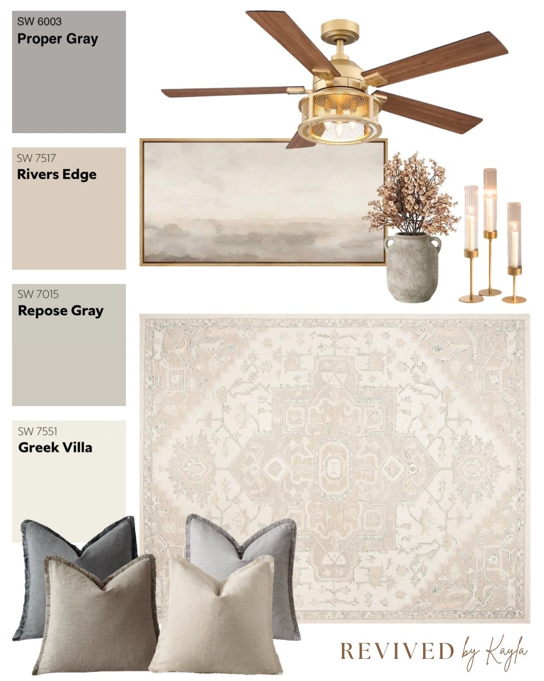 Gray and tan neutral room design mood board 🩶🤎

#homedecor #homedesign #livingroom #bedroom #decor #homedecorating #homestyle #neutralhome #neutral #interior #design #modern #cozy #sherwinwilliams #wayfair #amazon #amazonhome #moodboard

#LTKHome