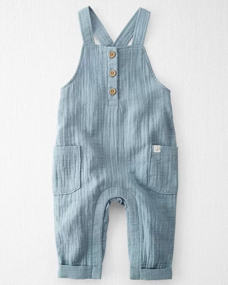 Organic Cotton Gauze Overall Jumpsuit | Carter's