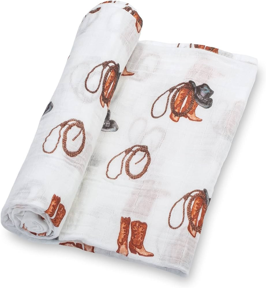 LollyBanks Swaddle Blanket | 100% Muslin Cotton | Gender Neutral Newborn and Baby Nursery Essenti... | Amazon (US)