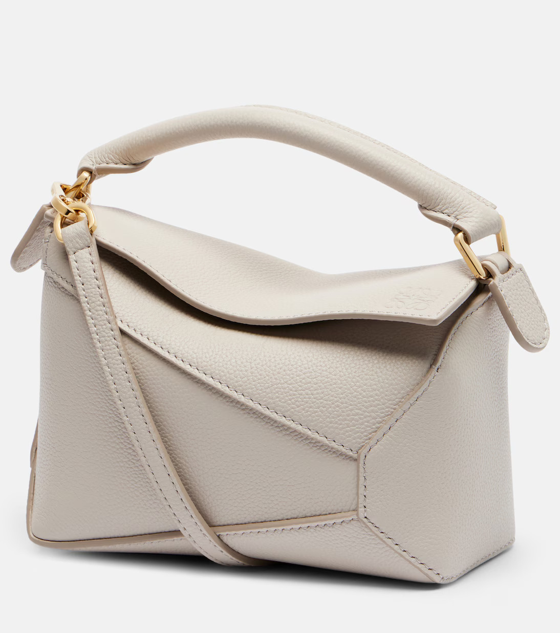 Puzzle Edge Mini leather shoulder bag | Mytheresa (UK)