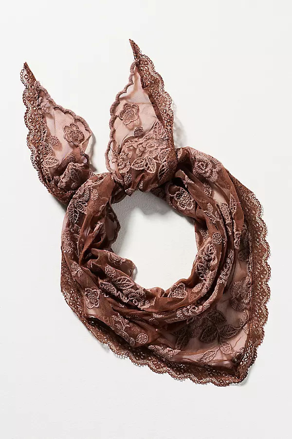 Floral Lace Hair Scarf | Anthropologie (US)