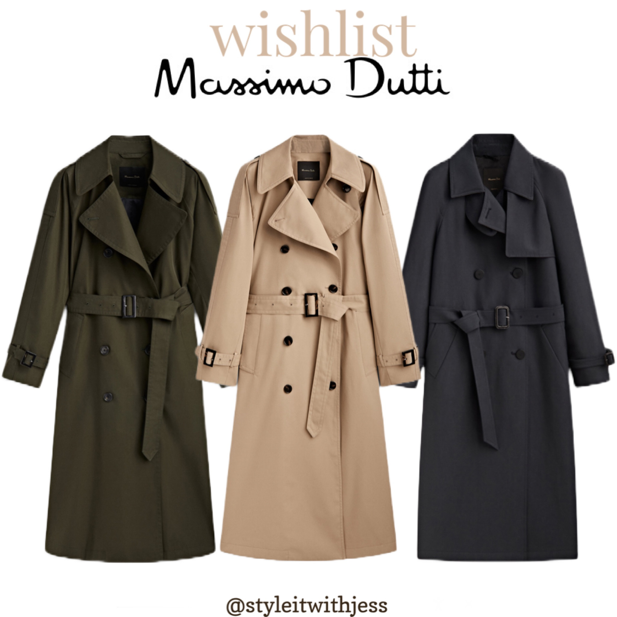 Massimo Dutti splurge-worthy pieces: trench coat 🧥 

#LTKover40 #LTKstyletip #LTKworkwear