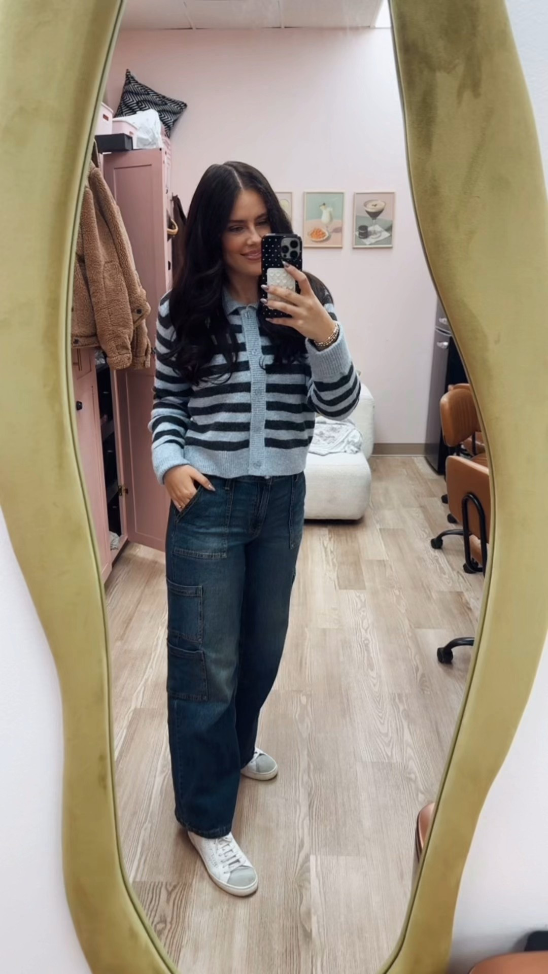 I had to style my new sweater!! 