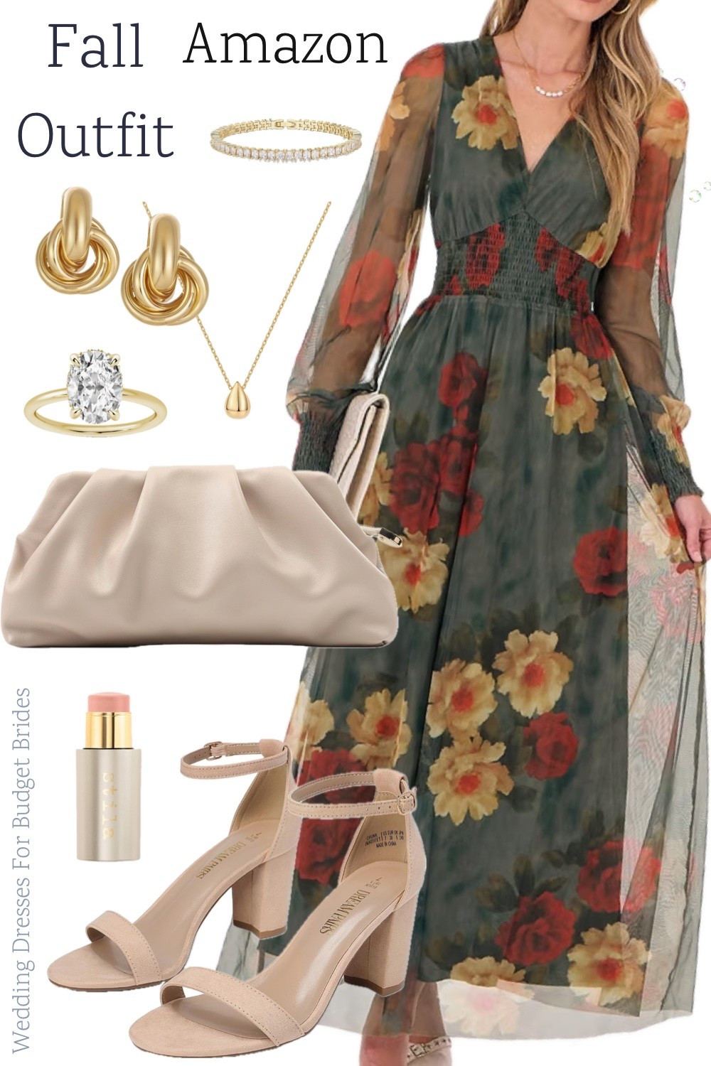 Fall wedding guest outfit idea for a semi formal daytime wedding. All on Amazon. 

Date night outfits, family photo outfits, fall wedding guest dresses, wedding guest dress summer, fall dresses.

#LTKWedding #LTKSeasonal #LTKootd