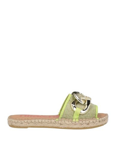 Nila & Nila Trend Woman Espadrilles Lime green Size 8 Textile fibers | YOOX (US)