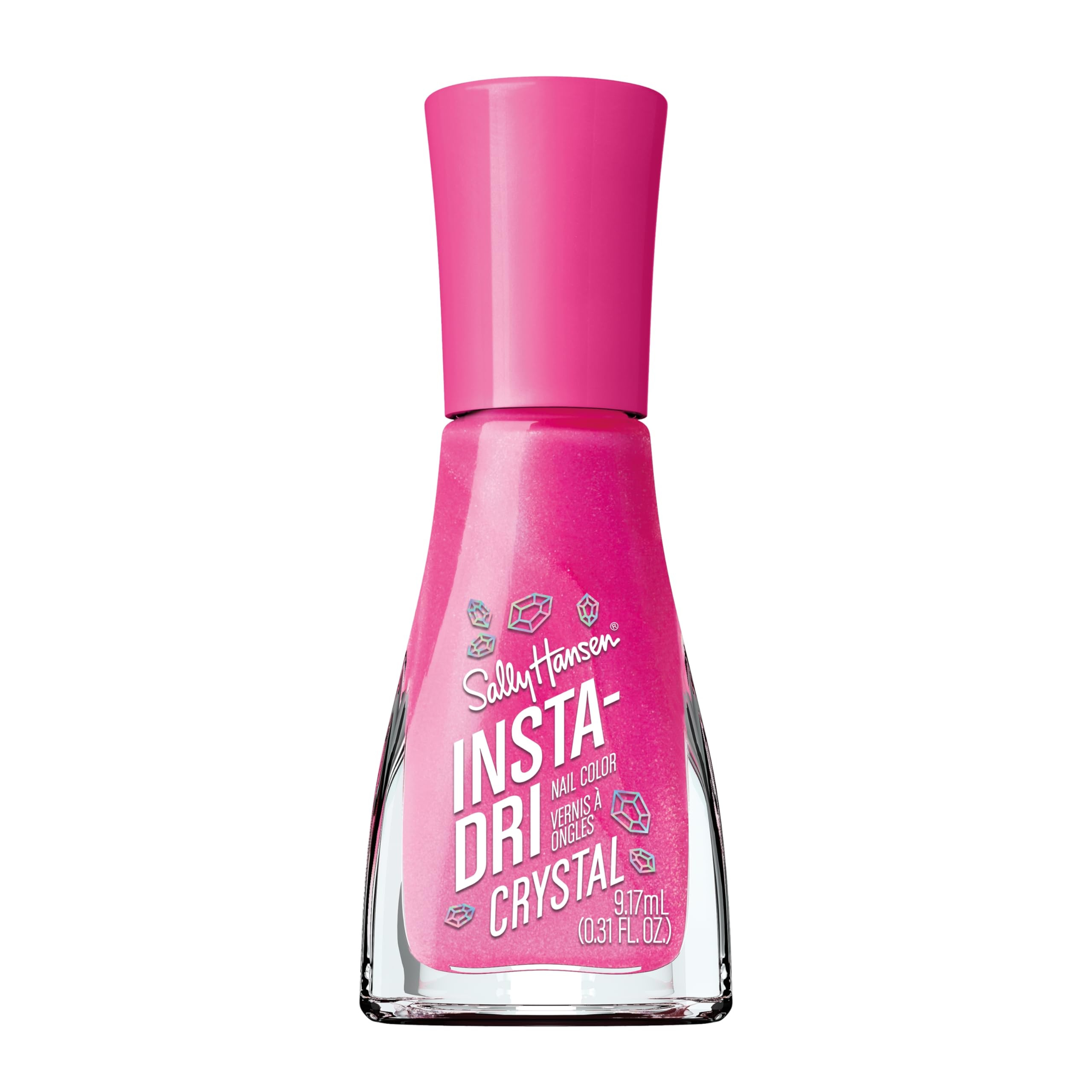 Sally Hansen Insta-Dri Crystal Nail Polish | Quick Dry, Long Lasting, Streak-Free Shine | Opaque,... | Amazon (US)