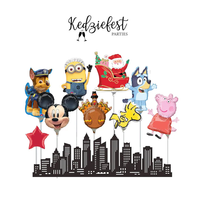 Air Fill Balloons (READ DESCRIPTION) - Kedziefest Thanksgiving Day Parade Collection | Etsy (US)