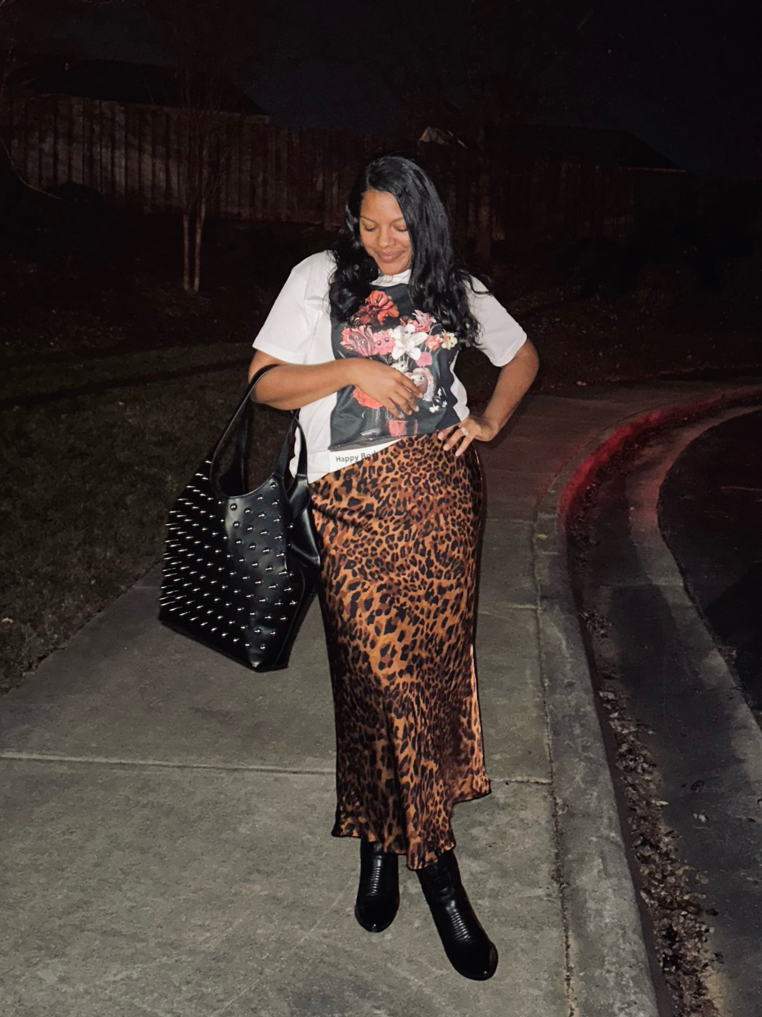 elevated casual ootd 🖤
Leopard is a neutral! 🐆 

#LTKMidsize