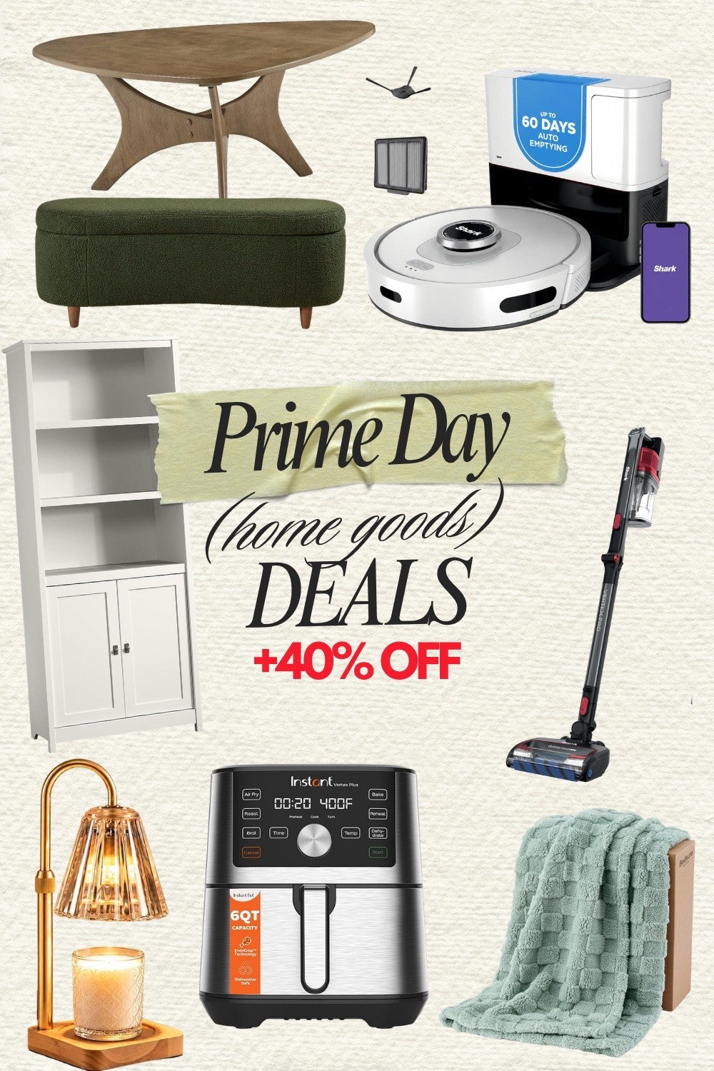 Amazon Prime Day Deals on home goods and home decor. Also great gift ideas for the Holidays if you want to save some moneyyyy everything is at least 40%+ off.