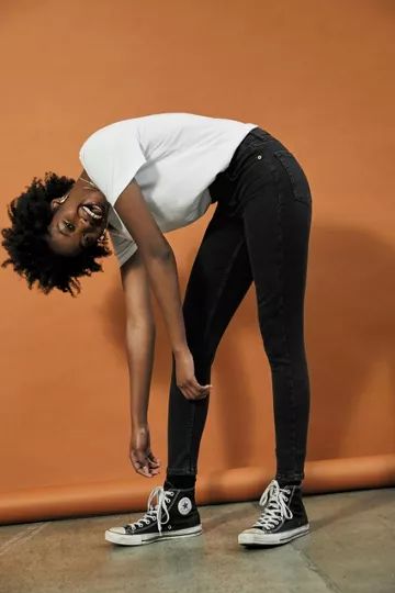 BDG Pine Worn Black Skinny Jean | Urban Outfitters (US and RoW)