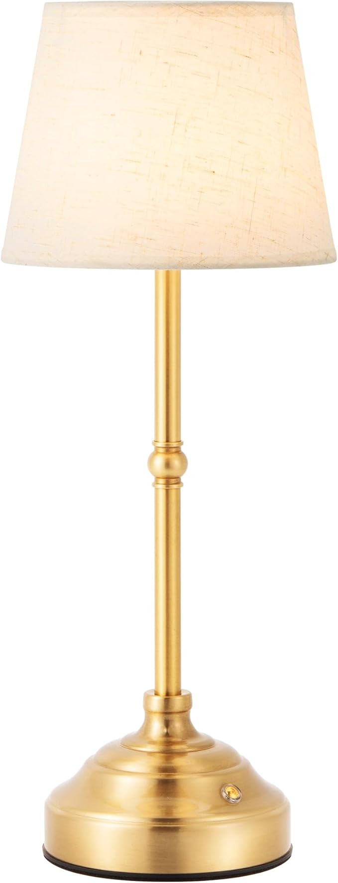 Cordless Table Lamp, Rechargeable Desk Lamp with Fabric Shade, 5400mAH Battery Operated 3 Color S... | Amazon (US)