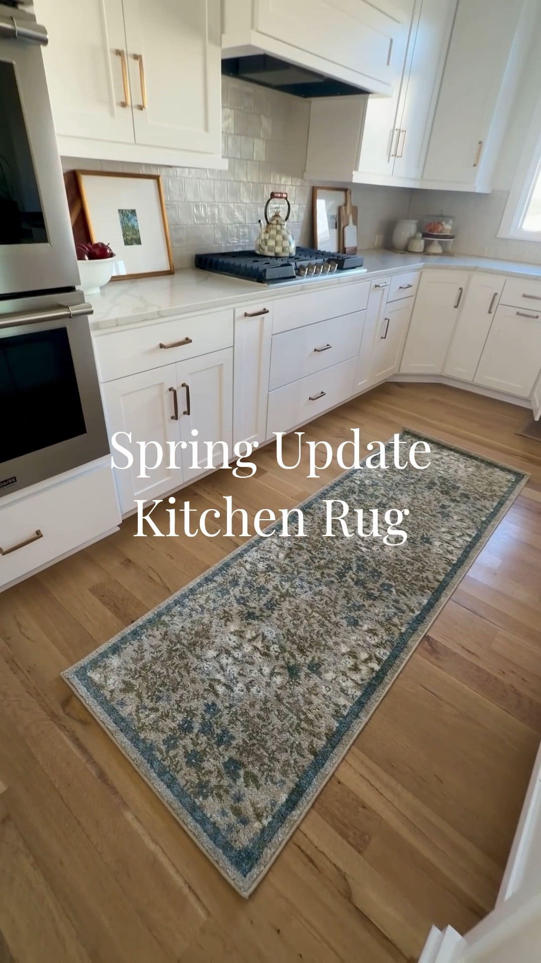 Easy way to update a space this spring is your kitchen rug. Inexpensive and instantly refresh the space. 

#LTKSaleAlert #LTKWedding #LTKHome