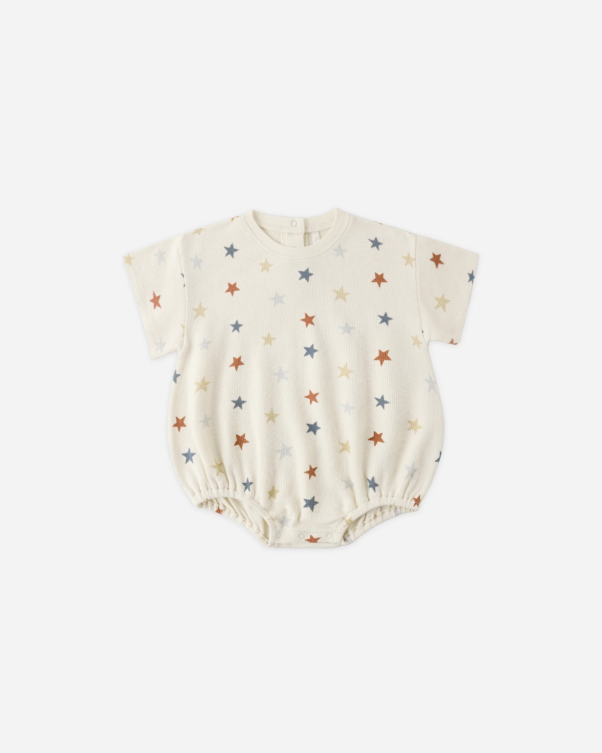 Relaxed Bubble Romper Stars | Rylee + Cru