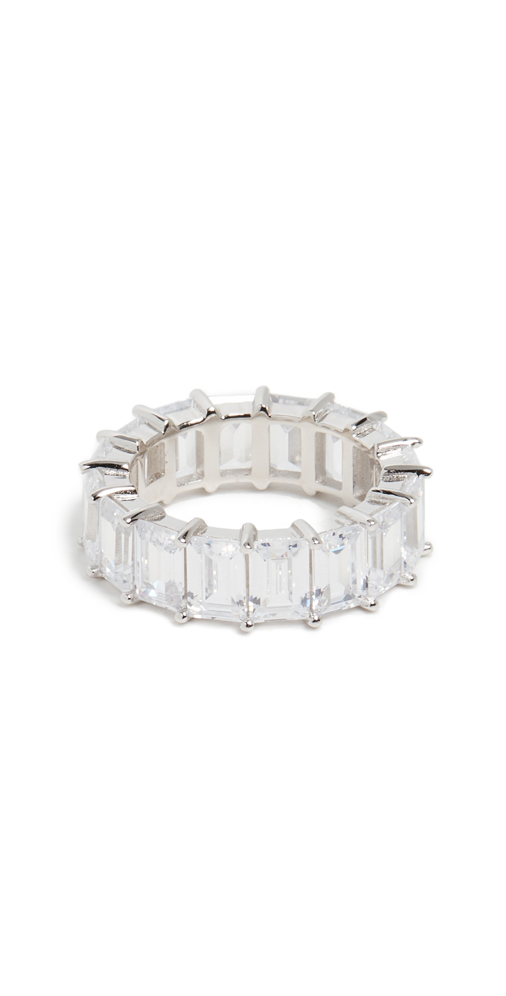 By Adina Eden Baguette Eternity Band | Shopbop