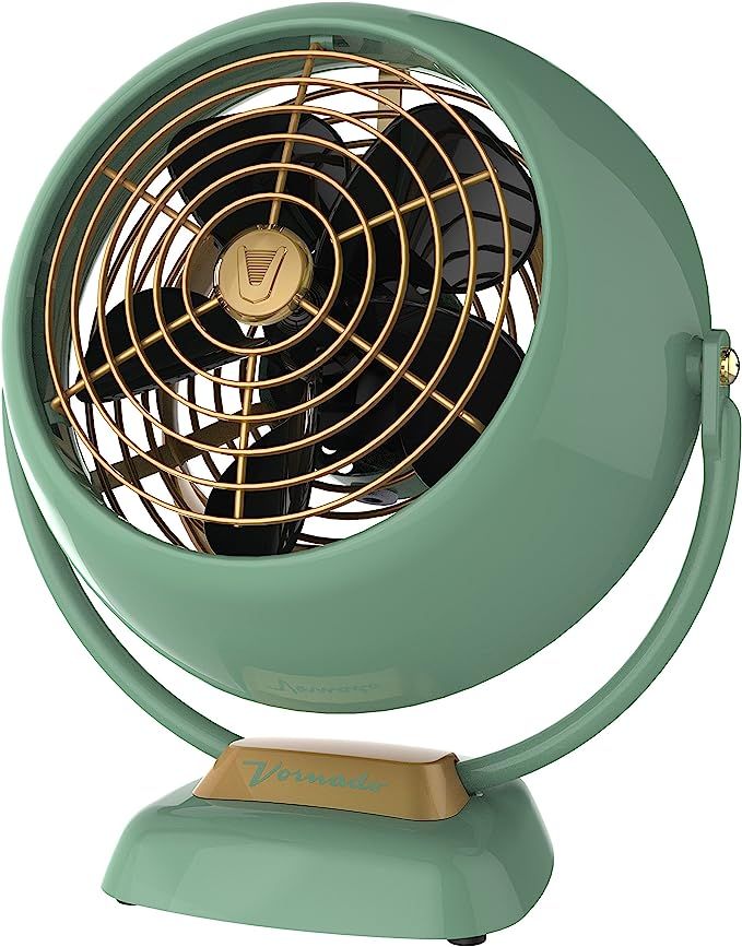 Vornado VFAN Jr. Vintage Air Circulator Fan, Green | Amazon (US)