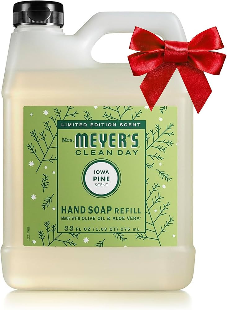 MRS. MEYER'S CLEAN DAY Liquid Hand Soap Refill, Iowa Pine Scent, 33 Ounce Bottle | Amazon (US)