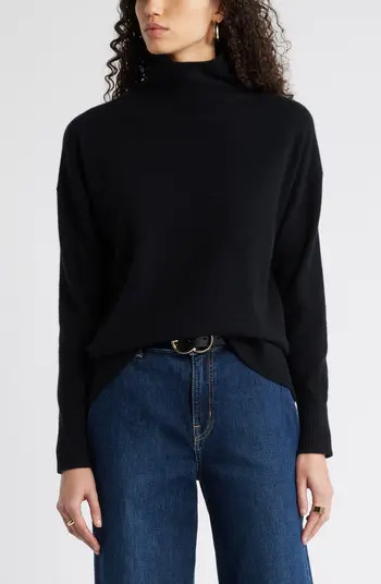 Nordstrom Oversize Cashmere Turtleneck Sweater | Nordstrom | Nordstrom