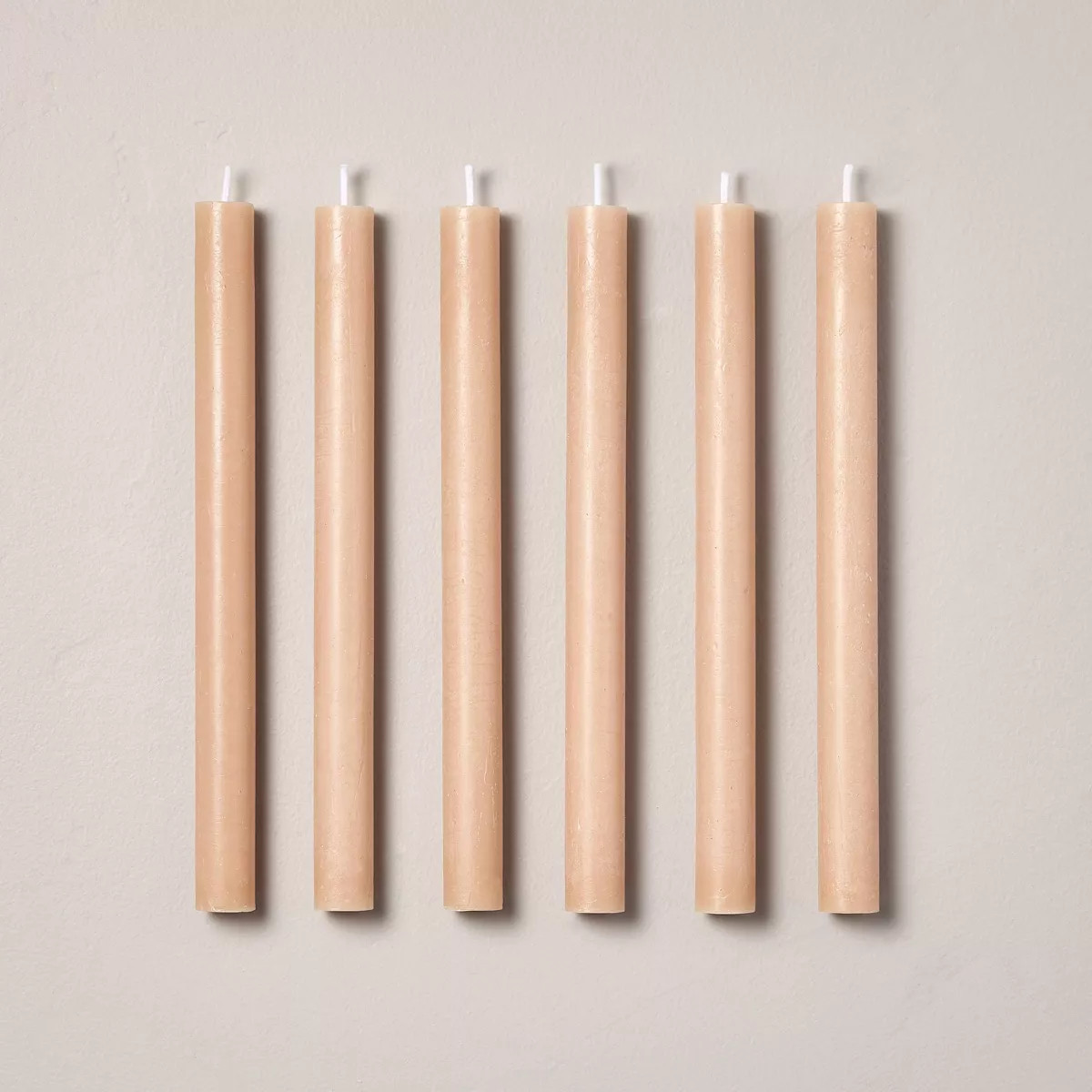10" Taper Candle Blush (Set of 6) - Hearth & Hand™ with Magnolia | Target