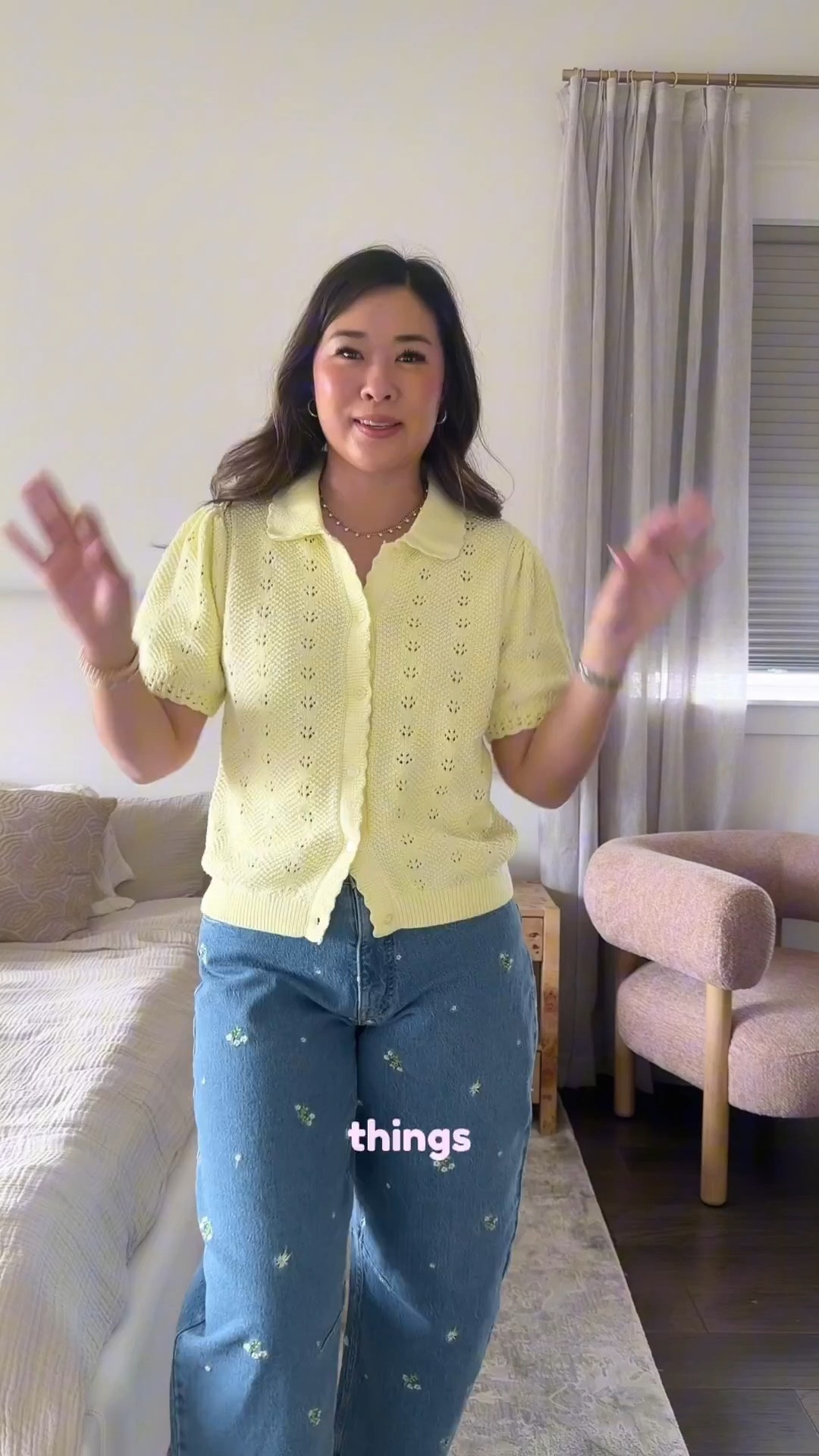 Yellow Cardigan: Large Floral Barrel Denim: 8 

Cardigan, floral jeans, barrel denim, spring fashion, spring style, affordable fashion, Walmart finds 

#LTKSeasonal #LTKootd #LTKmomlife