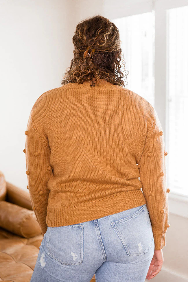 What You Seek Brown Sweater FINAL SALE | The Pink Lily Boutique