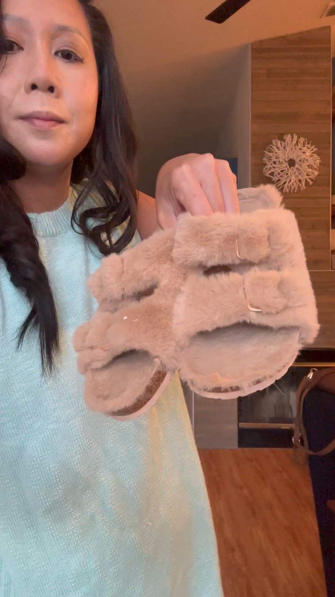 Fall furry cozy sandals 

#LTKOver40 #LTKShoeCrush #LTKFallSale