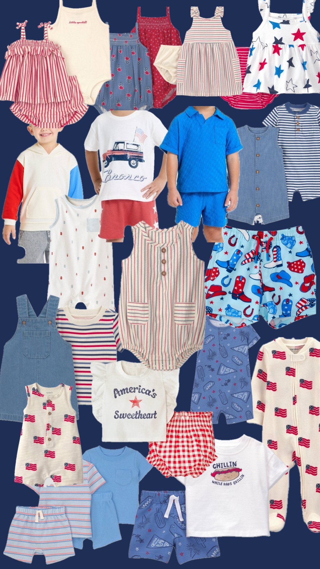 4th of July outfits at target
#4thofjuly 
#usa 
#redwhiteblue

#LTKSeasonal #LTKKids #LTKBaby