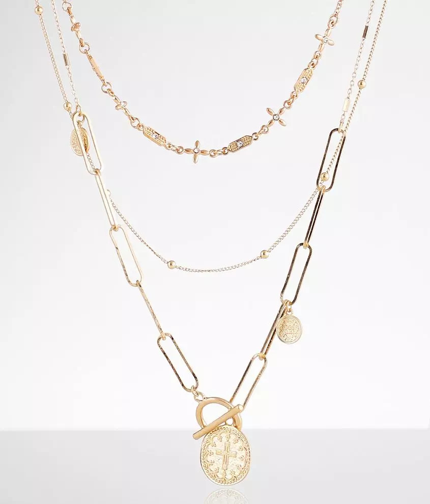 Tiered Coin Necklace | Buckle