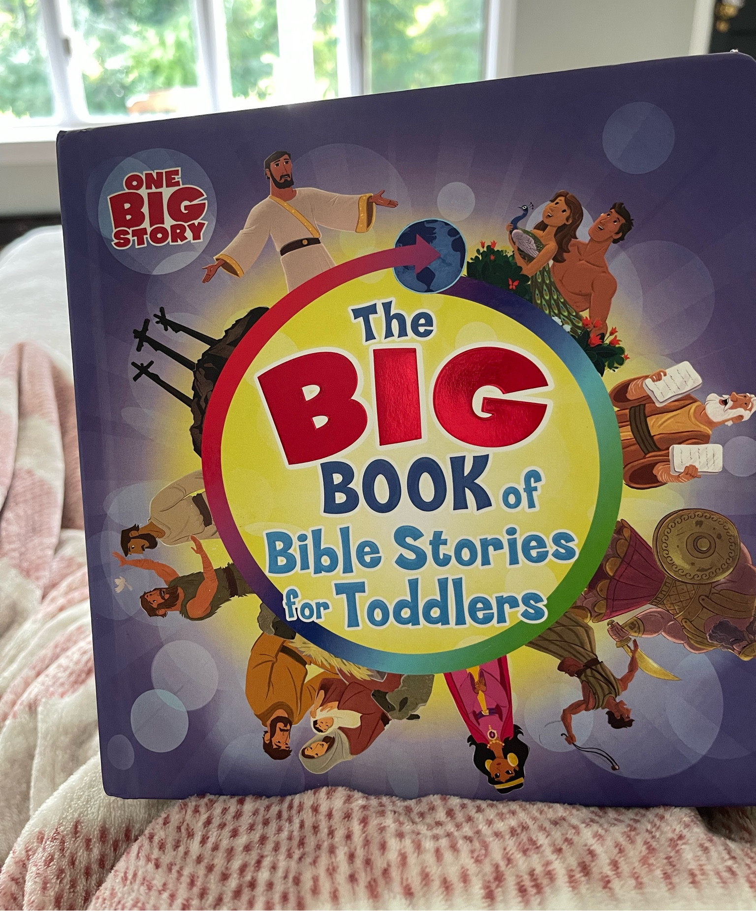 My toddlers love this book - the stories are short & sweet. Illustrations are beautiful. It gets them hearing the word in a simplified way 🥰

#LTKkids