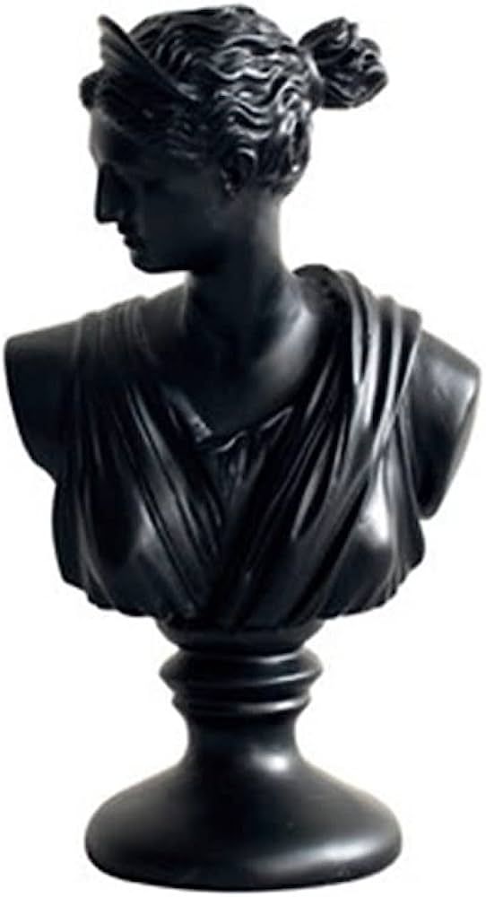 Retro Apollo Head Portrait Venus Bust Statue Elegant Home Decorations Resin Craftwork Apollo Godd... | Amazon (US)