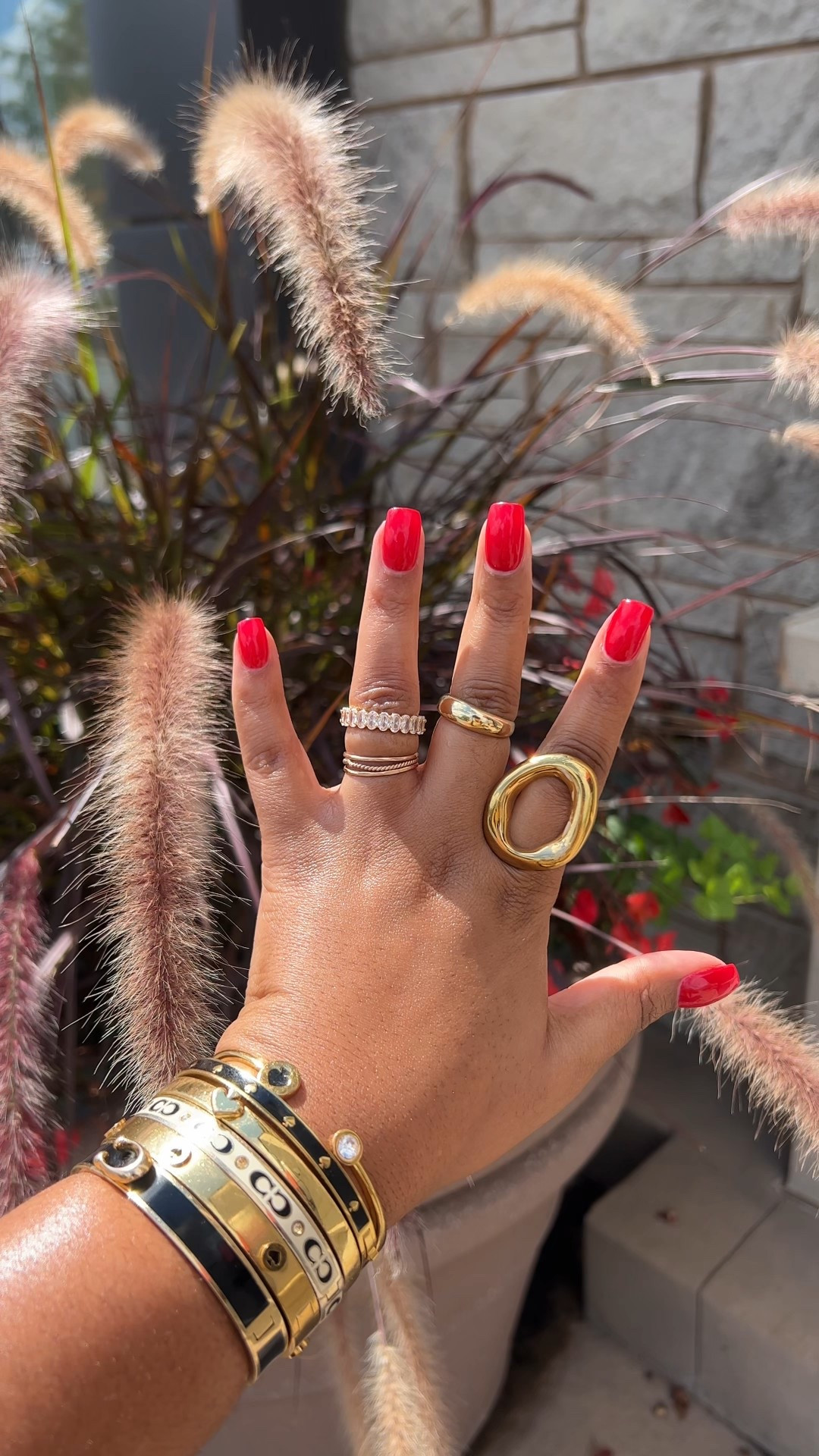 Nothing like a fresh red set.