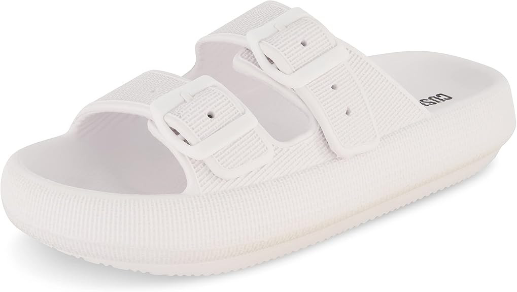 CUSHIONAIRE Women's Fame recovery cloud slide with +Comfort | Amazon (US)