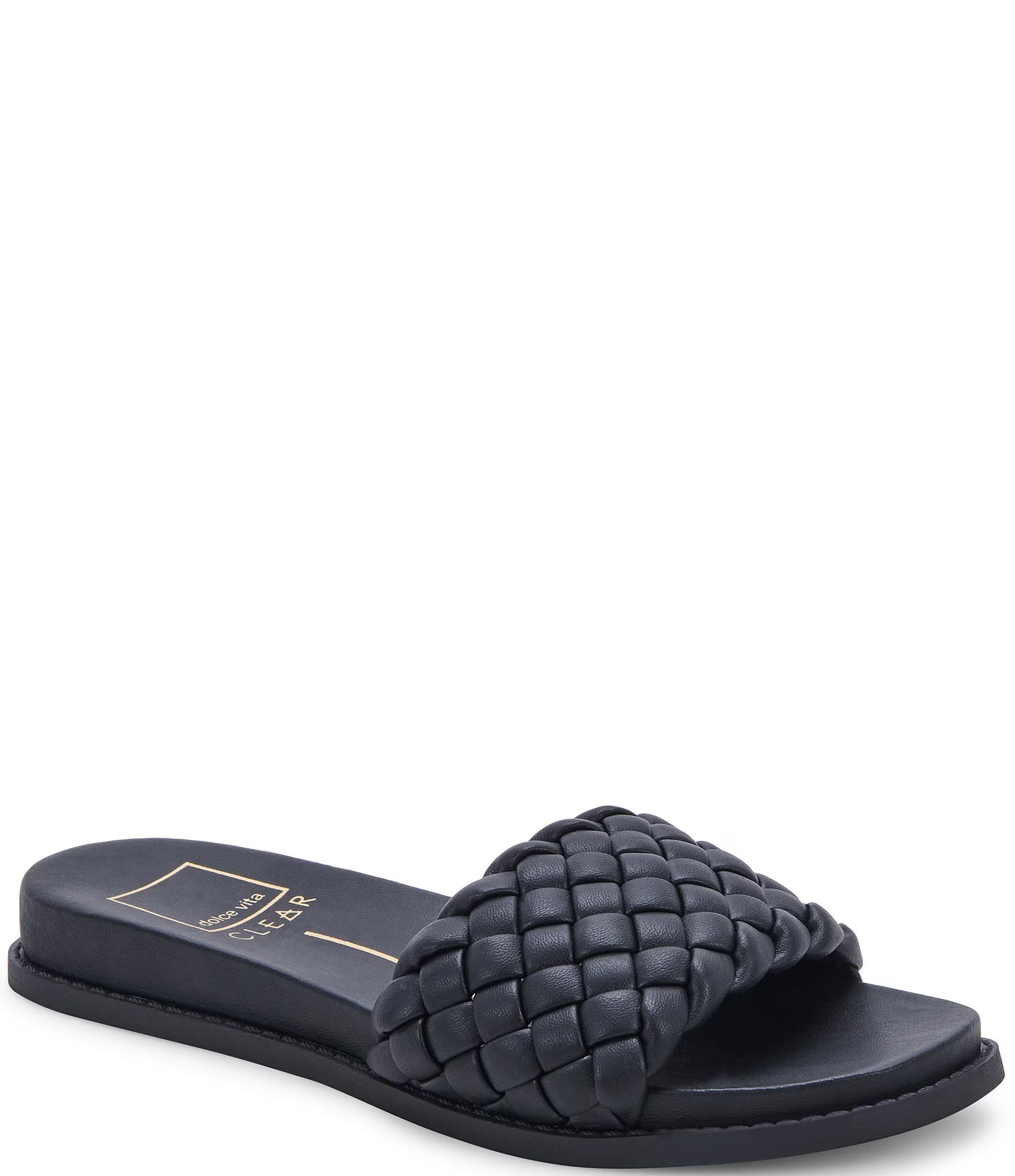 Grazie Sustainable Woven Slide Sandals | Dillards