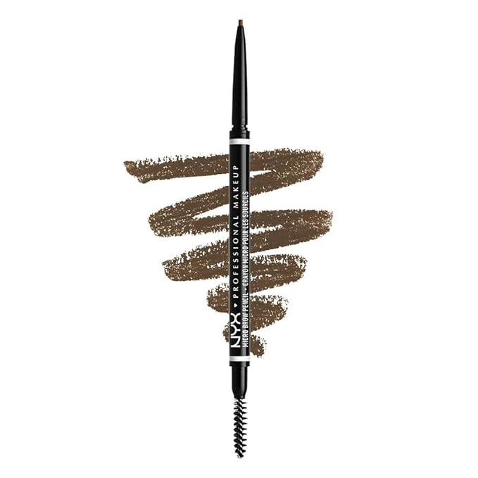 NYX PROFESSIONAL MAKEUP Micro Brow Pencil, Eyebrow Pencil, Ash Brown | Amazon (US)