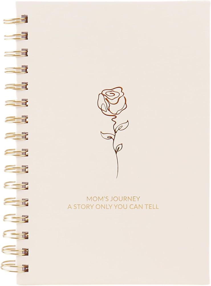 Mom Story Journal, Spiral Binding Hardcover Story Book for Mom to Fill Out About Life，Mom Journ... | Amazon (US)