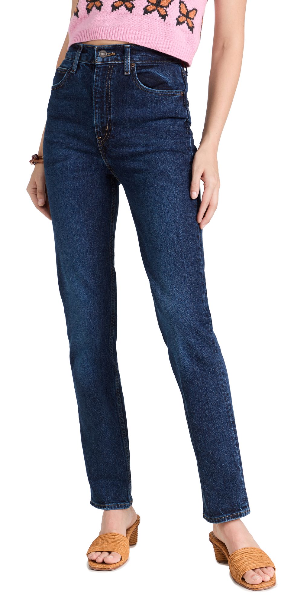 70s High Slim Straight Jeans | Shopbop